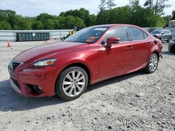 Salvage cars for sale at Augusta, GA auction: 2015 Lexus IS 250