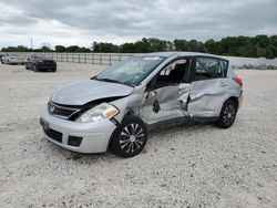 Salvage cars for sale at New Braunfels, TX auction: 2012 Nissan Versa S