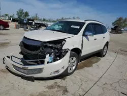 Salvage cars for sale from Copart Pekin, IL: 2011 Chevrolet Traverse LT