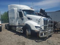 Salvage trucks for sale at Columbus, OH auction: 2014 Peterbilt 579