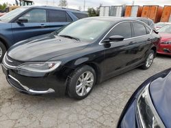 Chrysler 200 Limited salvage cars for sale: 2016 Chrysler 200 Limited