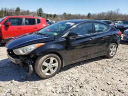 Salvage cars for sale at Candia, NH auction: 2013 Hyundai Elantra GLS