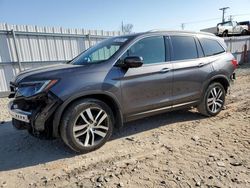 Salvage cars for sale from Copart Appleton, WI: 2018 Honda Pilot Elite