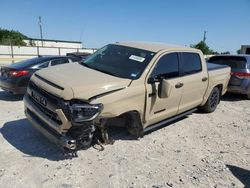 Salvage cars for sale from Copart Haslet, TX: 2016 Toyota Tundra Crewmax SR5
