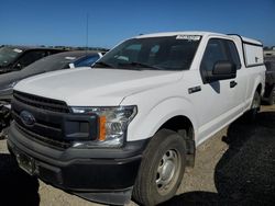 Salvage trucks for sale at San Martin, CA auction: 2018 Ford F150 Super Cab