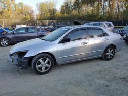 Honda Accord EX salvage cars for sale: 2005 Honda Accord EX