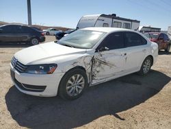 Salvage cars for sale at Albuquerque, NM auction: 2015 Volkswagen Passat S