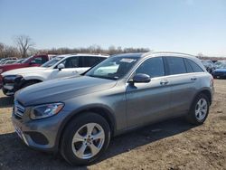 Salvage cars for sale from Copart Des Moines, IA: 2017 Mercedes-Benz GLC 300 4matic