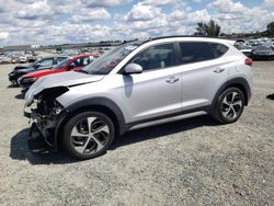 Salvage cars for sale at Antelope, CA auction: 2017 Hyundai Tucson Limited