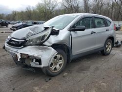 Salvage cars for sale at Ellwood City, PA auction: 2015 Honda CR-V LX