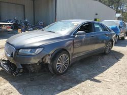 Salvage cars for sale at Seaford, DE auction: 2018 Lincoln MKZ Premiere