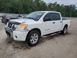 Salvage cars for sale from Copart Greenwell Springs, LA: 2012 Nissan Titan S