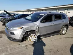 Salvage cars for sale at Louisville, KY auction: 2018 Jeep Cherokee Latitude Plus
