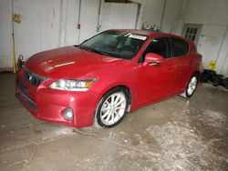 Salvage cars for sale at Madisonville, TN auction: 2013 Lexus CT 200