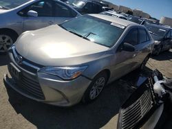 Salvage cars for sale at Martinez, CA auction: 2015 Toyota Camry LE