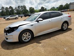 Salvage cars for sale from Copart Longview, TX: 2017 KIA Optima LX