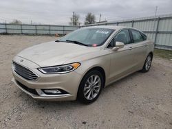 Salvage cars for sale at Chicago Heights, IL auction: 2017 Ford Fusion SE