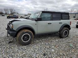 Salvage cars for sale at Barberton, OH auction: 2021 Ford Bronco Base