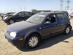 Salvage cars for sale at Elgin, IL auction: 2003 Volkswagen Golf GL