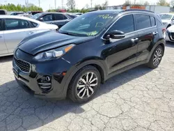 Salvage cars for sale at Bridgeton, MO auction: 2018 KIA Sportage EX