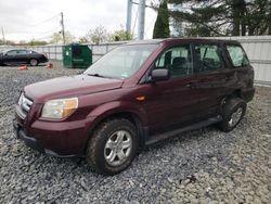Salvage cars for sale from Copart Windsor, NJ: 2007 Honda Pilot LX