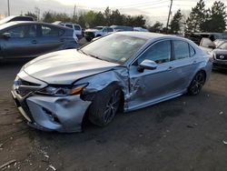 Salvage cars for sale at Denver, CO auction: 2020 Toyota Camry SE