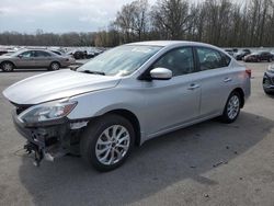 Salvage cars for sale from Copart Glassboro, NJ: 2019 Nissan Sentra S