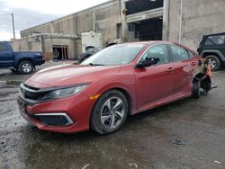 Vehiculos salvage en venta de Copart Fredericksburg, VA: 2019 Honda Civic LX