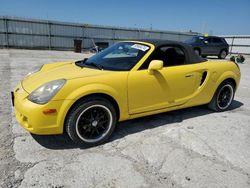 Salvage cars for sale from Copart Walton, KY: 2003 Toyota MR2 Spyder