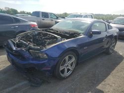 Salvage cars for sale at Cahokia Heights, IL auction: 2013 Ford Mustang GT