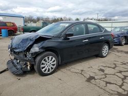 Salvage cars for sale at Pennsburg, PA auction: 2017 Nissan Sentra S