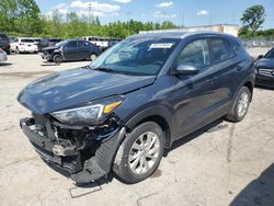 Salvage cars for sale at Bridgeton, MO auction: 2020 Hyundai Tucson Limited