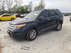 Salvage cars for sale at Cicero, IN auction: 2014 Ford Explorer XLT