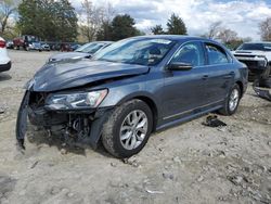 Salvage cars for sale from Copart Madisonville, TN: 2016 Volkswagen Passat S