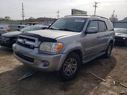 Salvage cars for sale at Chicago Heights, IL auction: 2005 Toyota Sequoia SR5
