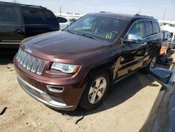 Salvage cars for sale at Elgin, IL auction: 2014 Jeep Grand Cherokee Summit