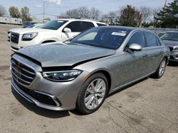 Salvage cars for sale at Moraine, OH auction: 2022 Mercedes-Benz S 500 4matic