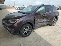 Salvage cars for sale at Temple, TX auction: 2016 Toyota Rav4 XLE