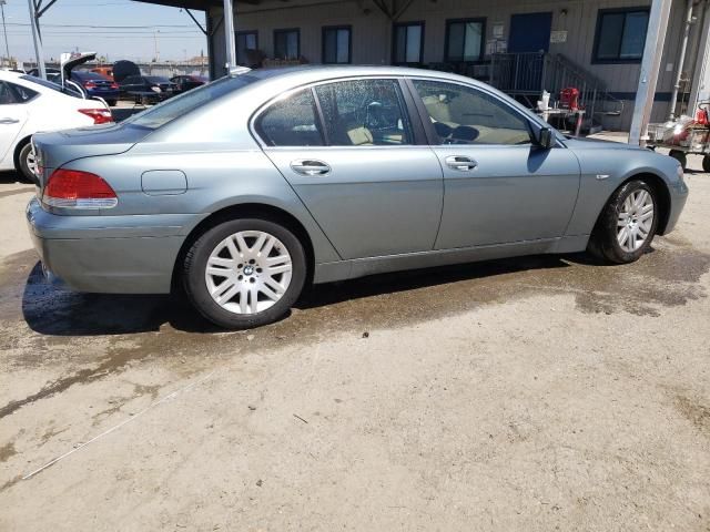 2002 BMW 745 I