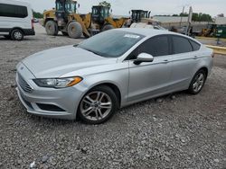 Salvage cars for sale at Hueytown, AL auction: 2018 Ford Fusion SE
