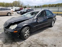 Salvage cars for sale at Rogersville, MO auction: 2004 Mercedes-Benz C 320 4matic