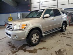 Salvage cars for sale from Copart East Granby, CT: 2004 Toyota Sequoia SR5