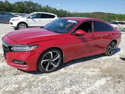 Salvage cars for sale at Ellenwood, GA auction: 2020 Honda Accord Sport