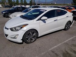 Salvage cars for sale from Copart Rancho Cucamonga, CA: 2016 Hyundai Elantra SE