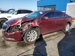 Salvage cars for sale at Woodhaven, MI auction: 2015 Buick Lacrosse