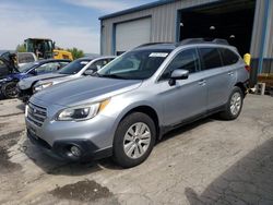 Salvage cars for sale at Chambersburg, PA auction: 2016 Subaru Outback 2.5I Premium