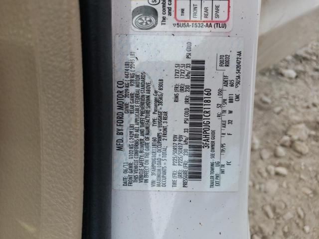 2012 Ford Fusion SEL