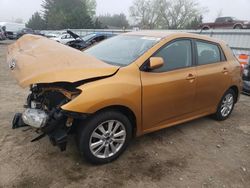 Salvage cars for sale from Copart Finksburg, MD: 2010 Toyota Corolla Matrix