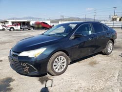 Salvage cars for sale at Sun Valley, CA auction: 2016 Toyota Camry LE