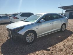 Salvage cars for sale at Phoenix, AZ auction: 2017 Hyundai Sonata Hybrid
